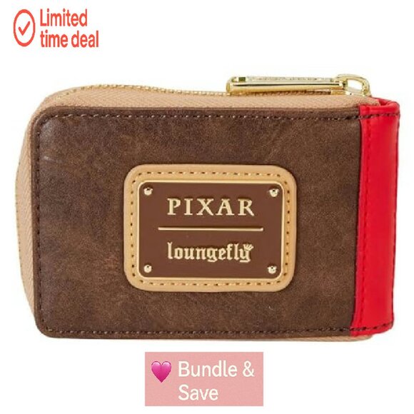 Vegan Leather Accordion Wallet with 12 Card Slots & Zipper Closure - Picture 4 of 5